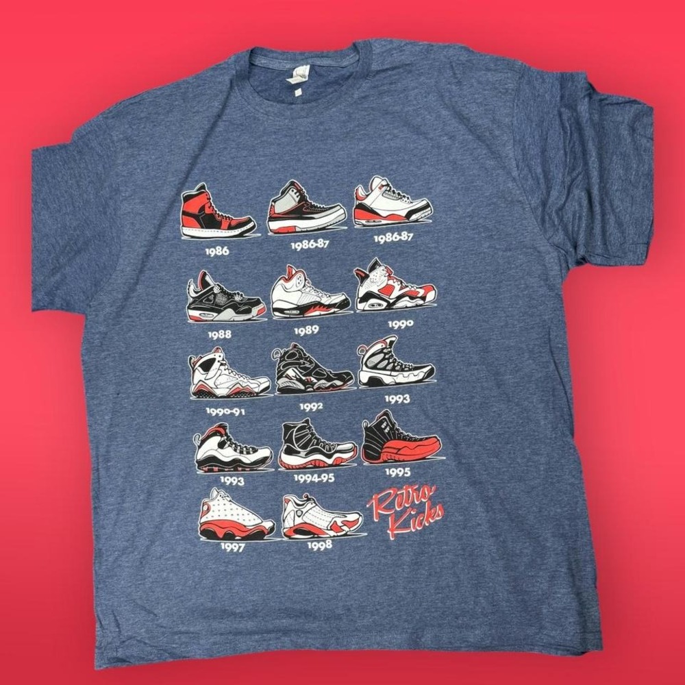 Retro Kicks‎ Air Jordan Graphic T Shirt